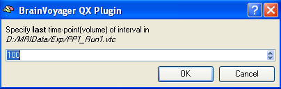The GCMPlugin interval end dialog